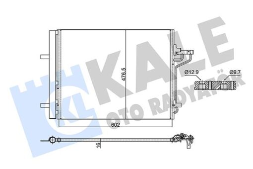 Klıma Radyatoru Focus Iıı 11 17 1.6 Ecoboost C-max Iı 11 1.6 Ecoboost -2.0 Tdcı - 8V6119710FA-1693590-2002808