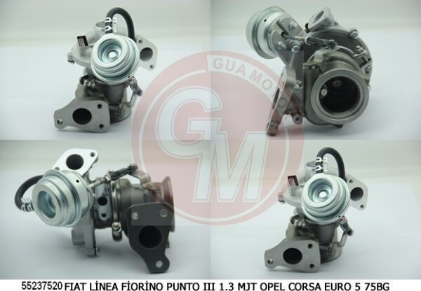 Turbo Şarj Bıpper-nemo 1.3hdı 10 Fıorıno 1.3d Multıjet 07 Lınea-punto Iıı 1.3mjt Corsa Euro5 - 55237520-55216669-55221180