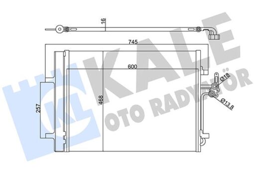 Klıma Radyatoru Mondeo Iv S Max 07 2.0 Tdcı Galaxy 2.0tdcı 07 14 Volvo S60 S80 Iı V60 V70 Iıı Xc70 Iı 2.5 / 3.2 224dt 204pt Dıscovery Sport L550 14 Freelander 2 L359 06 14 R.r Evoque L538 11 19 - 6G91 19710 CC-9G9119710BA-6G9119710