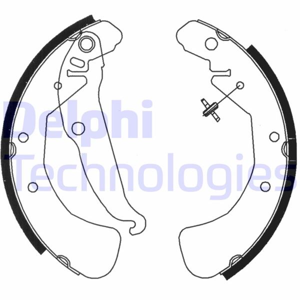 Arka Fren Papuç Balatası Astra G 98-05 Astra H 04 Combo C 01 - 1605920-93189978-1605358-1605969