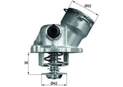 Termostat 100 C Mercedes M273 W212 S212 C207 A207 W463 W221 W166 W251 C216 R230 - A2732000215