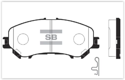Ön Balata Renault Kadjar 15 Koleos Iı 15 Nıssan Qashqaı J11 13 X Traıl Iıı 14 - 410604EA0A-D10604CA0A-410601596R