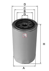 Yağ Filtresi H100 2.5 Tcı-starex 97- 2.5 Tdcı - H1 01- 2.5 Crdı İnce Tip X - 2630042040-2630042030-K55114302