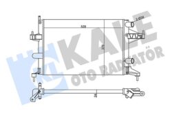 Radyatör Brazıng Corsa C-combo-tıgra 1.0-1.2-1.2 16v-1.4-1.4 16v Ac Klimasız Mek 539x378x24 1300236-9201955-25555161-24445162 - 95513834-1300334-1300250-93173379