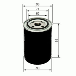 Yağ Filtresi Lada-r12 1300-r9 81-89 -r12 69-80 X - 7700538153