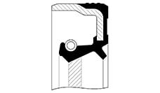 Eksantrik Keçesi Accent 95-06 -era 07 H100-getz 00 Elantra 90-06 35x50x8 - 221443B001-2214421010