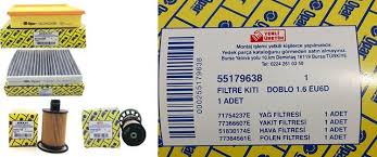 Filtre Seti Doblo Iıı 1.6mjet Euro6 - 55179638