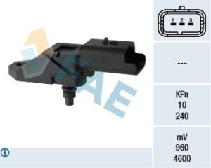 Emme Borusu Basınç Map Sensörü P206-p207-p307-p308-p407-p508-partner-berlıngo-c2-c3-c4-c5-jumpy- Expert-xsara 1.6-2.0hdi Focus-kuga-fıesta 1.6-2.0 Tdcı - 1920.CZ-3M5A12T551AC