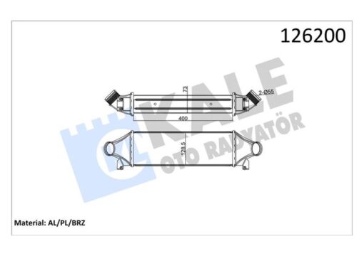 Turbo Interkoll Radyatoru Transıt V184 2.4tdcı 135ps 140ps 01 06 V347 06 07 A.ceker - YC15-9L440-CA 4164696