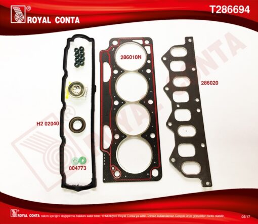 Üst Takım Conta Clıo I 91 1.8 Laguna-megane I 95 1.8-2.0 F3p 710/f3p 714 Skt Keçeli - 7701467058
