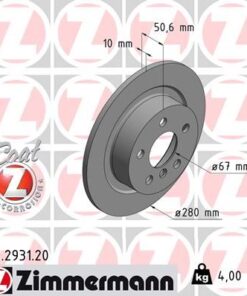 Fren Dıskı Arka Bmw F40 F45 F46 F48 F39 Mını F54 F57 F60 - 34206891085