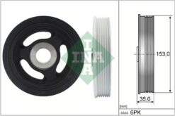 Krank Kasnağı P206-p207-p208-p308-p508-p3008-p5008-partner-c2-c3-nemo C4-c5-berlıngo 1.4-1.6 Hdı Ford Focus Iı-ııı - Galaxy - Grand C-max - Tourneo Connect - Transit 1.6 Tdcı - 0515.T3-1369546-AV6Q6B319AA
