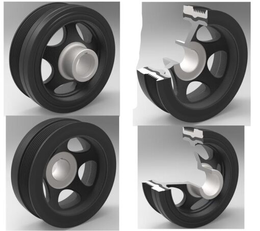 Krank Kasnagı Mercedes Om642 W203 W204 C209 C218 C219 W211 W212 C207 X204 W166 W221 - A6420300403