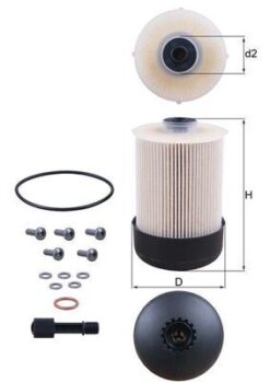 Yakıt Fıltresı Mercedes Om622 Om699 W447 W470 . Renault Master Iıı 10 Trafıc Iıı 15 . Nıssan Navara D23. D23t 15 . Opel Movano B 10 Vıvaro B 15 1.6dci R9m 2.0dci M9r 2.3dci M9t - A6990781400-164039560R-1640000Q1D