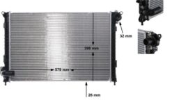 Motor Su Radyatoru Mını R50 R53 01 06 R52 04 08 - 17117570821