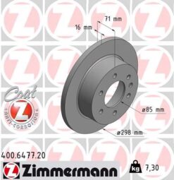 Fren Dıskı Arka Mercedes Sprınter B906 B907 B910 . Vw Crafter 30-35-50 - A9064230012-2E0615601A