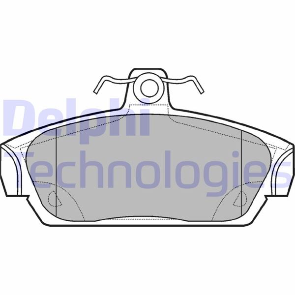 Ön Balata Rover Mg Tf 115 120 135 160 02 Mgf Rd 1.6 1.8 95-02 Gdb859 Gdb1214 - GBP90318-SEM100020-GBP90320AF