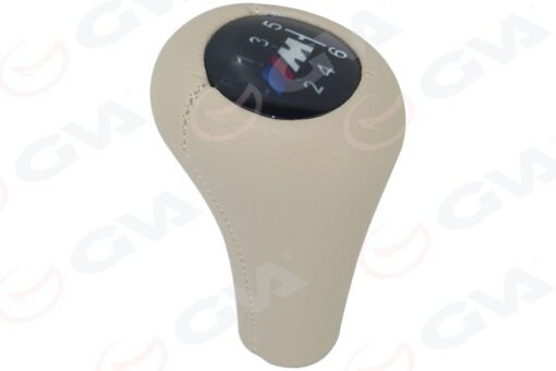 Vites Topuzu Bmw M Power 6 Vites Işıklı E30 E34 E36 E39 E46 E60 E90 E92 Bej Deri - 25112282450B