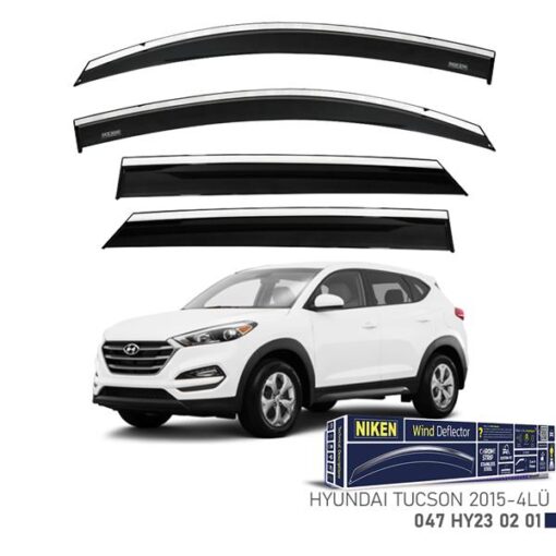 Kromlu Cam Rüzgarlığı Hyundaı Tucson 2015- 4lü