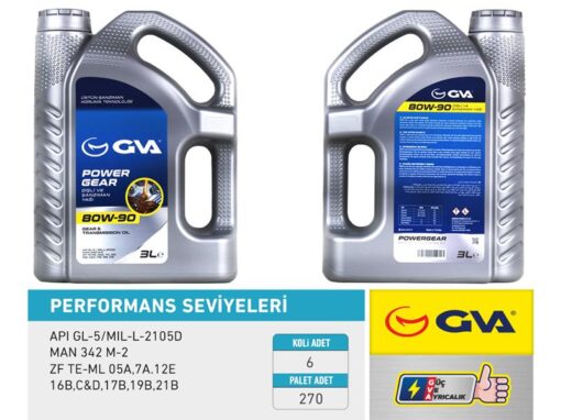 Şanzıman Yağı 80w90 3 Lt Apı Gl-5 - 80W90
