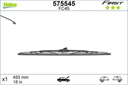 Silecek Süpürgesi 450mm Normal Tip First Üniversal - 65081600
