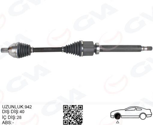 Ön Aks Komple Sağ Ford Mondeo Iv 2.0 Tdcı 07 14 - AG913B436JC-AG913B436JD-1827181