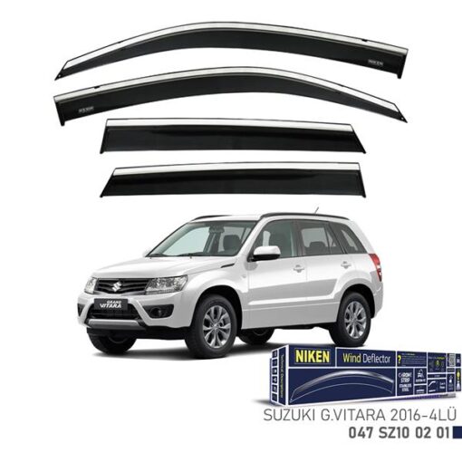 Kromlu Cam Rüzgarlığı Suzukı G.vıtara 2016- 4lü
