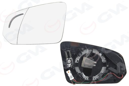 Ayna Camı Isıtmalı Asferik Sol Volvo Xc40 19 Şerit Asistanına Sahip Araçlar - 31477517