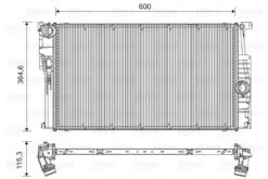 Motor Su Radyatoru Bmw N13 N47 N B37 B47 F20 F30 F32 F34 I3 - 17117600511