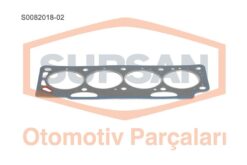 Silindir Kapak Contası R19-clıo-megane 1.9d F8q 2 Çentik 1.65mm - 7701039398-7700745724