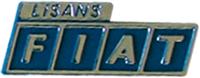 Arka Yazı Lisans Fıat Mavi - 85005798