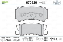 Arka Balata P4008 12 C4 1.6hdi 12 Pajero Iı 01-07 10 Axs 10 Outlander 07 12 Grandıs 07 - MR510544-MZ690346-4254.48-WVA23582