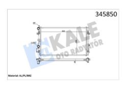 Radyatör A1-ıbıza V-polo 1.2-1.4-1.6 09 Mek 652x398x26 Al/pl/brz - 6R0121253D-6R0121253H