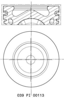 Motor Piston Segman 050 Focus-p308-p3008-p508-p5008-c4-ds5-ds4-1.6hdı-tdcı Dv6c Euro5 - AV6Q 6K108 AA 1607373680-0628.V8