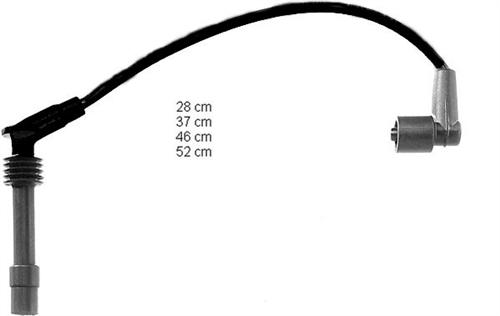 Buji Kablosu Takımı Opel Corsa B-combo B 93 00 1.2-1.4i C12nz-x12sz-14nz-x14sz - 90510851-1612608