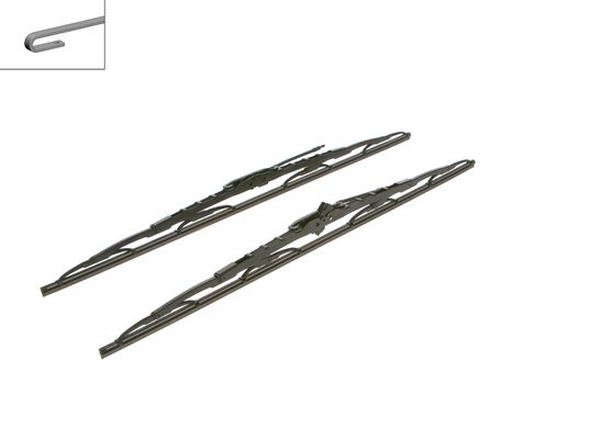 Silecek Süpürgesi 60 60cm Su Fiskiyeli Master-movano-nıssan Interstar-ıveco Daıly 00 - 7711220954