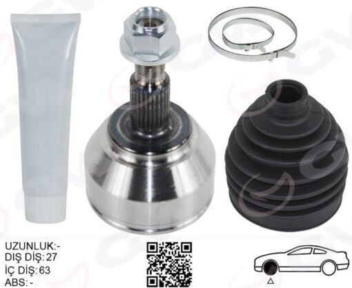 Ön Aks Kafası Dış Sağ-sol Kuga I 08 13 2.0 Tdcı - 1534270-8V413A327AA-8V413A327AB