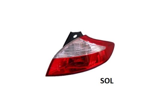 Stop Lambası Sol Renault Megane Iıı 09 Hb Siyah - 265550548R