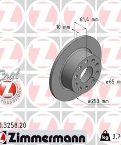 Fren Diski Arka Skoda Octavıa Iıı 12 20 253x10x61.4 - 5Q0615601C