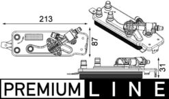 Sanzıman Yag Sogutucu Bmw N55 N63 F10 F12 F06 F01 F02 F03 F04 Premıum Lıne - 17217638678 17227597890