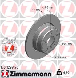 Fren Dıskı Arka Bmw X5 E53 00 06 - 34216859678-34216794299