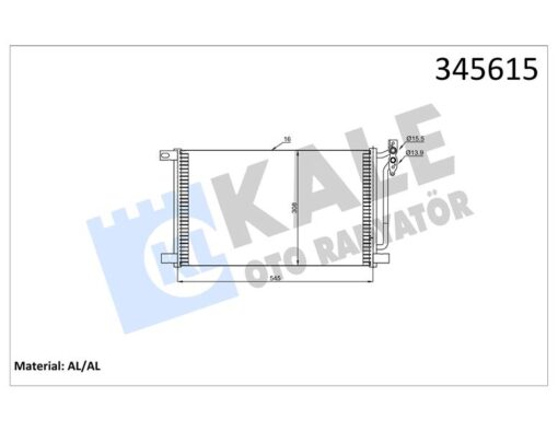 Klıma Radyatoru Bmw M47 N M57 N E46 E83 - 64538377648