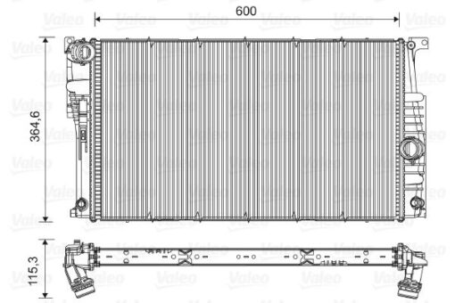 Motor Su Radyatoru Bmw B38 N20 N26 N55 F20 F30 F32 F34 F36 F22 F80 F82 - 17118672104-17117618807-17118672095