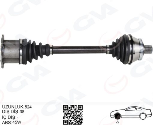Komple Aks Ön Sağ/sol A4 2.0 Tdi 05-08 Bre-blb 2.0 Tdi - 8E0407271BK-8E0407451SX