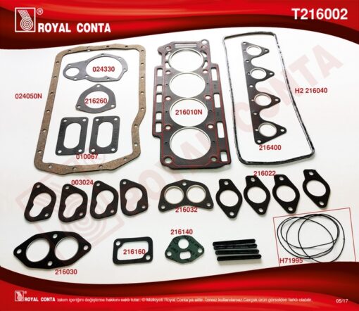 Motor Takım Conta R21 Concorde-mngr 2.00 J7r - 7701467609