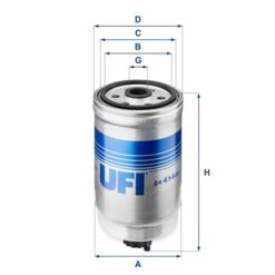 Yakıt Filtresi Passat 1.9tdı 98-05 - A4 1.9tdı 00-01 - A6 1.9tdı 00-05 Oe - 8D0127435-3B0819817