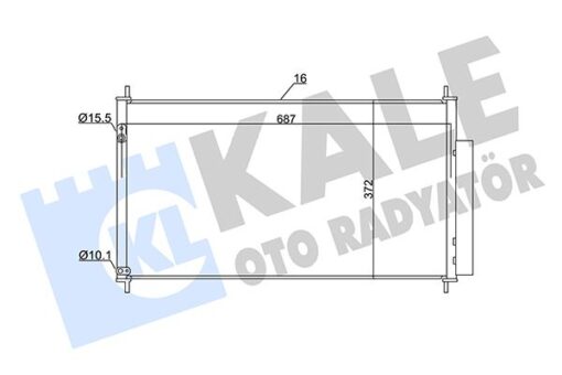 Kondenser Al/pl/brz Cıvıc Ix - 80110TV0E01-80110TV1E01