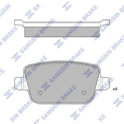 Arka Fren Balata Land Rover Freelander 06- / Ford Mondeo Iv 07- / Focus Iı. Galaxy Iı. S-max / Vol Vo S80 10- . Xc70 07- - 1477803-1459408-1439867