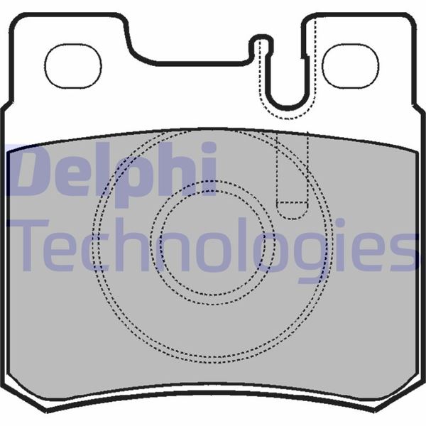 Fren Balatası Arka Mercedes W201 W202 W210 W124 R170 - A0054201720