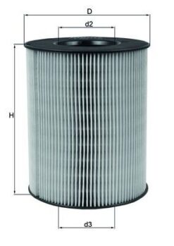 Hava Fıltresı Mercedes M166 W168 W414 - A1660940004